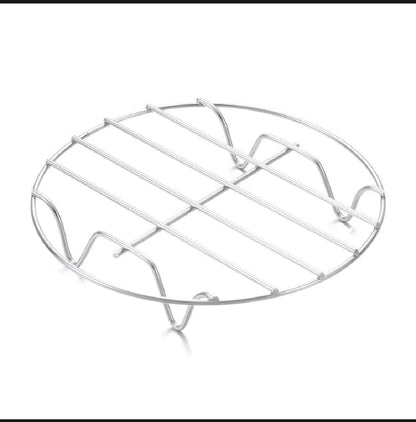 Stainless Steel BBQ Rack for Air Fryer & Steaming