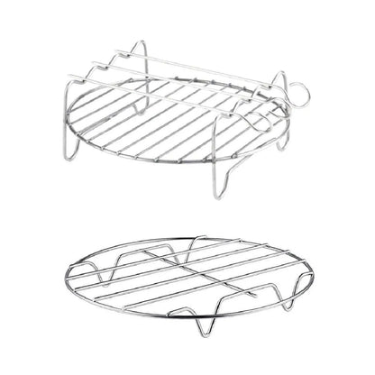 Stainless Steel BBQ Rack for Air Fryer & Steaming